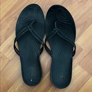 Crocs Jelly Stylish Black Women's Flip Flop Sandal